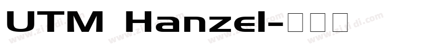 UTM Hanzel字体转换